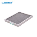 Clean-Link Pleated Synthetic Fiber Panel G4 Air Filter with High Dust Holding Capacity